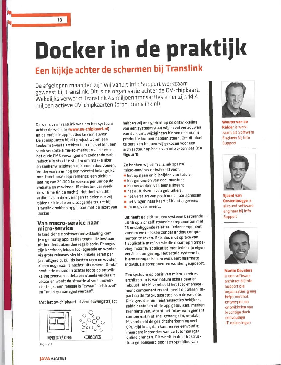 Docker in de praktijk